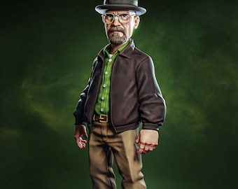 Heisenberg Magnetic Lord STL | Resident Evil Village Inspired | Villain Display Statue | 3D Print Model