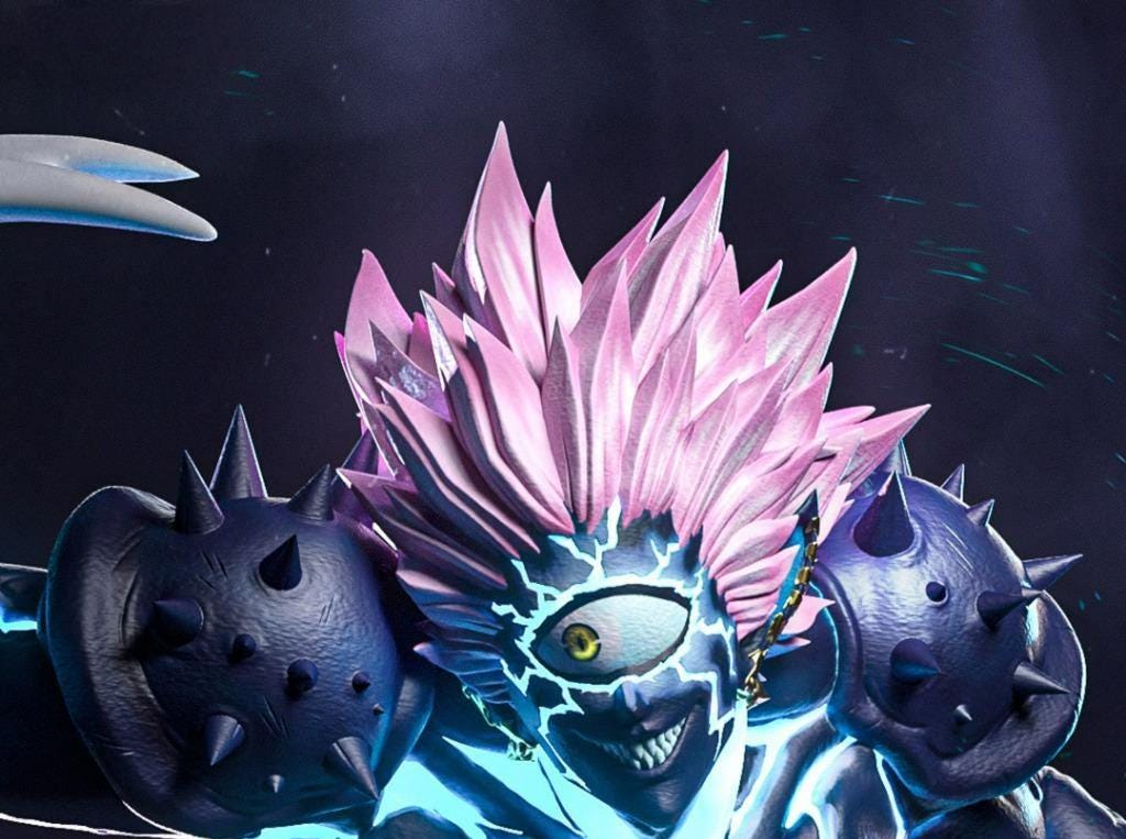 Alien Ravager Cosmic Overlord Ravager – Alien Energy Warlord STL - Etsy