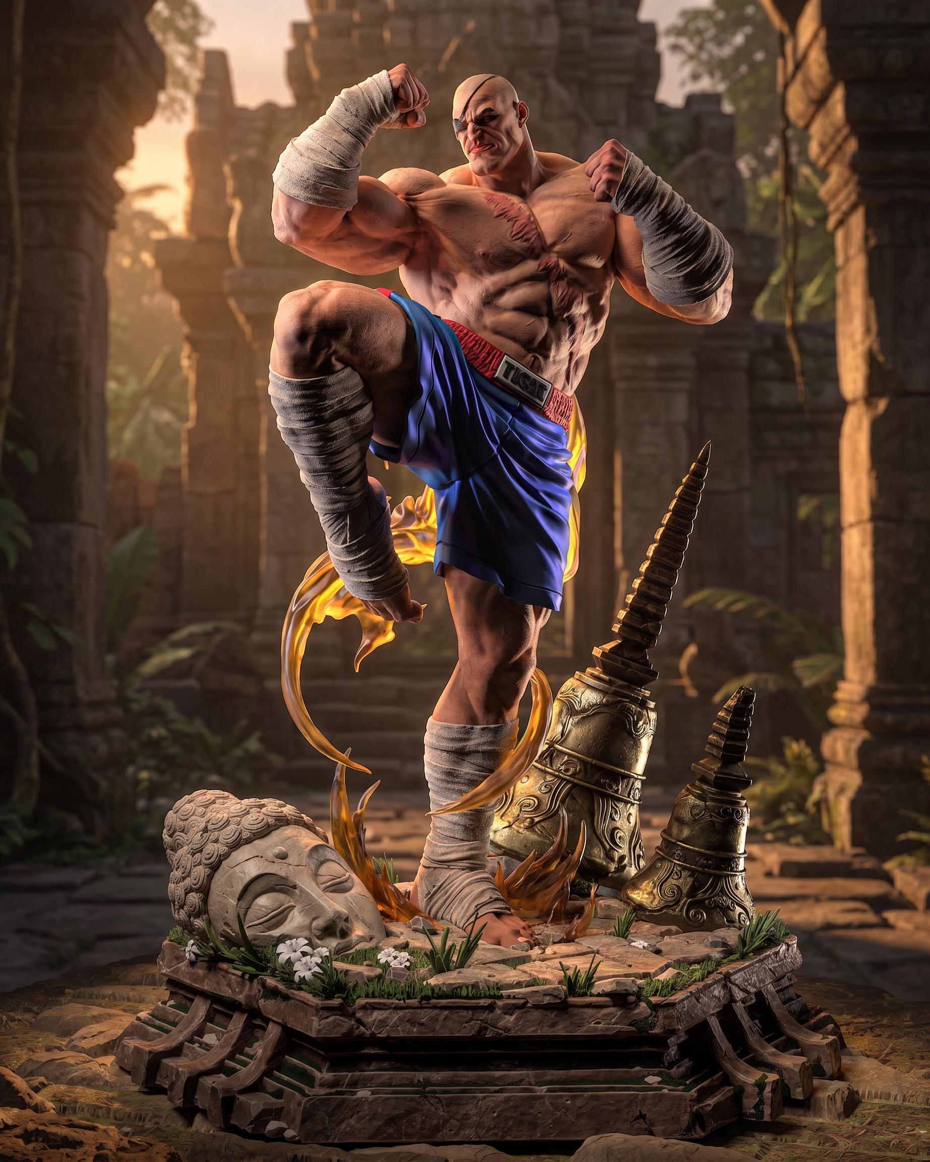 Muay Thai Model - Etsy