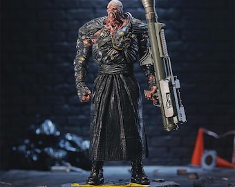 Nemesis STL Model: 3D Printing Figure Diorama (Digital Download)