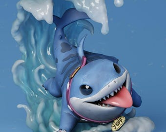 Jeff extra buste impression 3D | Statue imprimable en 3D de héros de science-fiction | Figurine de collection en résine