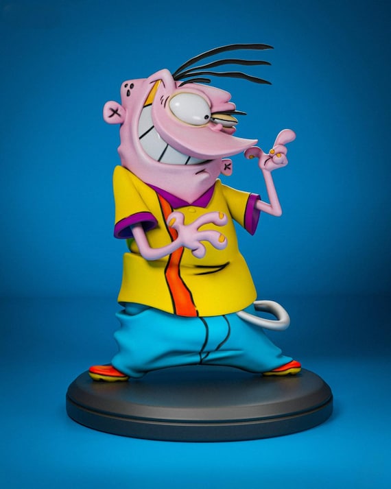 Retro Cartoon Trio 3D Printable Statue (STL File)