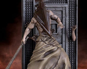 Modèle STL de pyramide d'impression 3D en résine : diorama de table (téléchargement numérique)