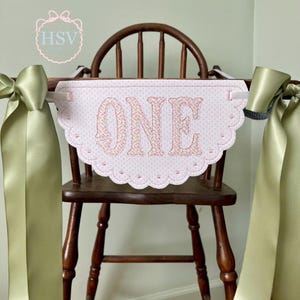 ITH Heirloom French Knot Scalloped Bunting Embroidery Design 2 Sizes