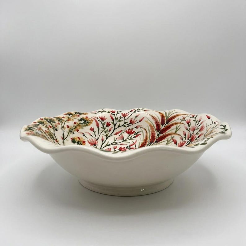 Bathroom Countertop Sink, Unique Handmade Vanity Basin image 2