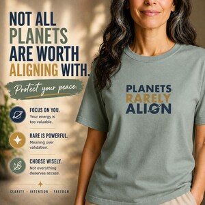 Planets Rarely Align Astrology T-Shirt | Cosmic Humor Graphic Tee, Zodiac Gift for Men Women