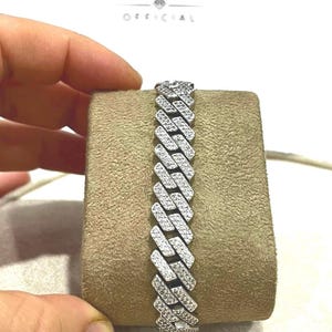 Sterlingzilveren Cubaanse schakel, effen stoeprandketting sieraden, uniseks statement armband cadeau