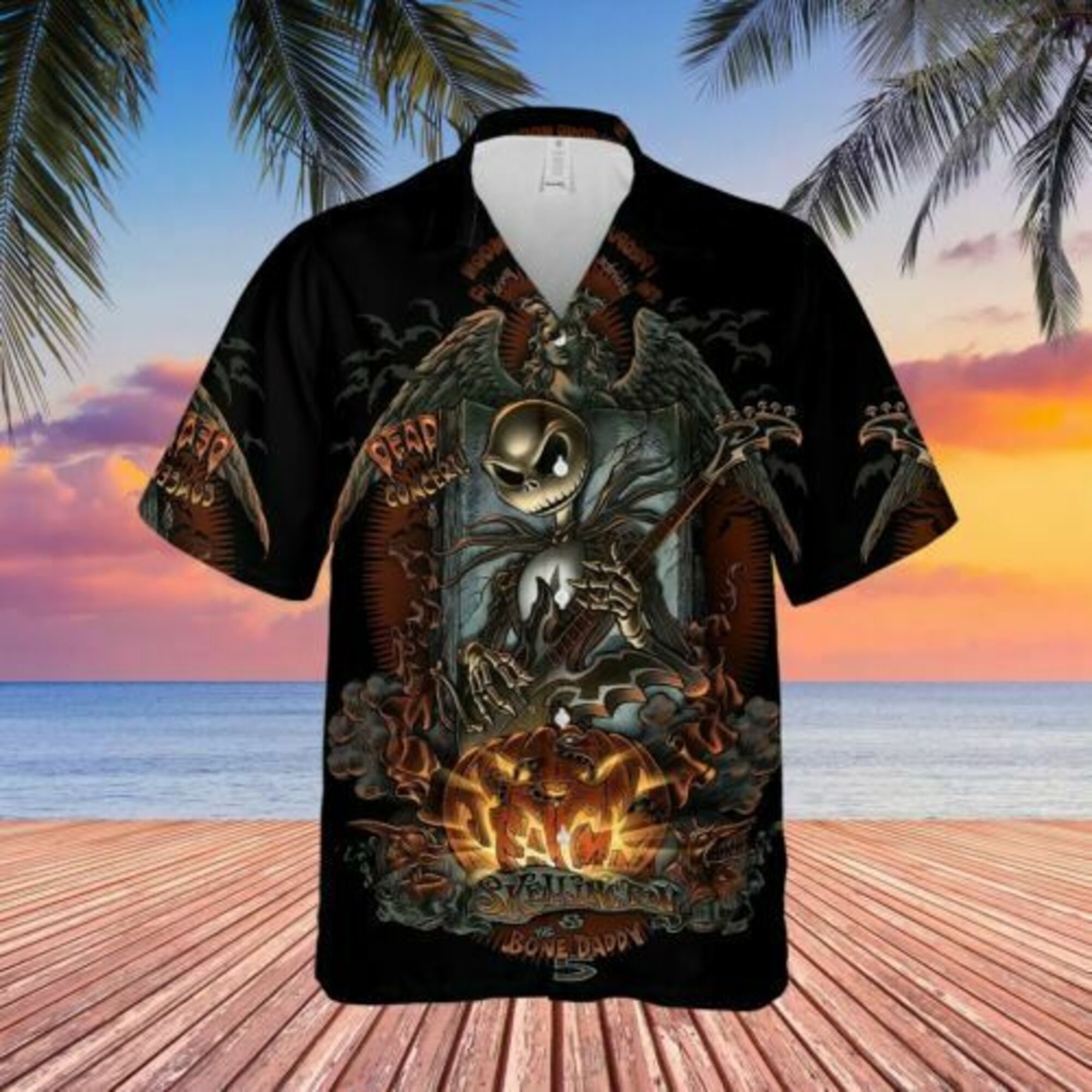 Discover Halloween Jack Skellington Hawaiian Shirt