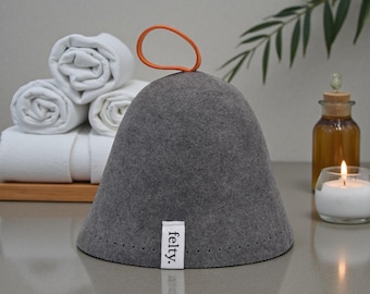 Felty Original Wool Sauna Hat - Heather Grey (Pre-Order)