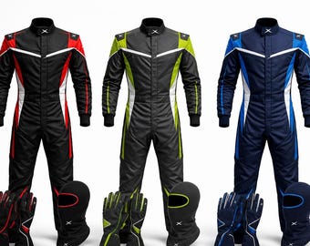 Men’s Custom Go-Kart Racing Suit – Velocity X Series