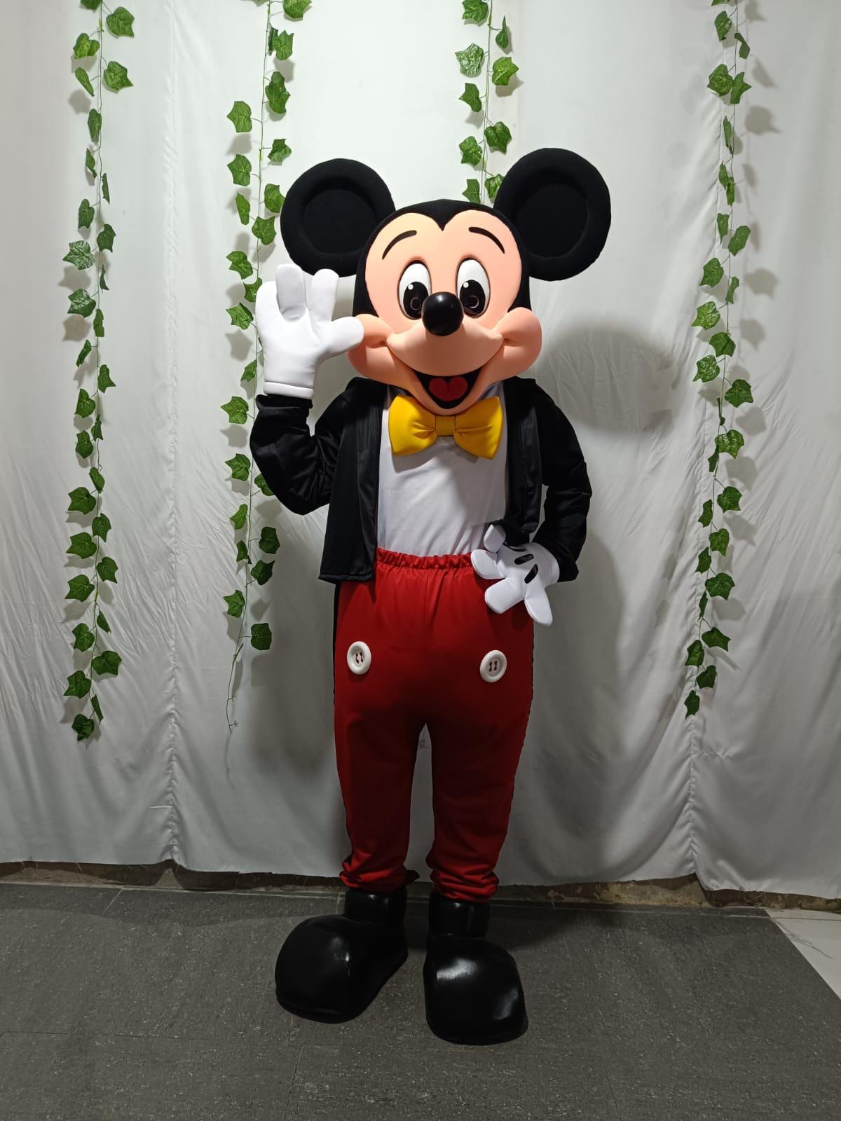 Mickey Mouse Mascot Costume, Cosplay Mascot, for Parties and Birthdays ...