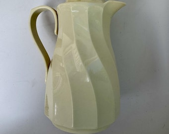 Vintage thermos karaf 1985 crème 12-910-05 Gwen jaren 80 keuken hete koffie butler