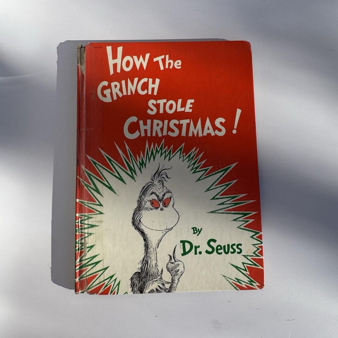 How the Grinch Stole Christmas by Dr. Seuss Hardcover 1957 1st Printing ...