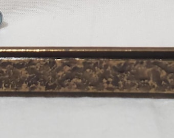 Vintage MCM Brutalist Brass Bar Pull - Replacement Handle - Canada Hardware CH 1376