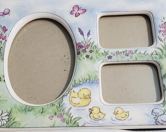 Vintage Hudson’s Bay Company Ceramic Triple Frame