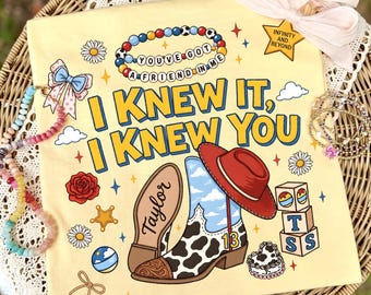 Retro cartoonfilm png, ik wist het, ik kende je png, western cowgirl-laarzen vriendschap armband shirtontwerp downloaden