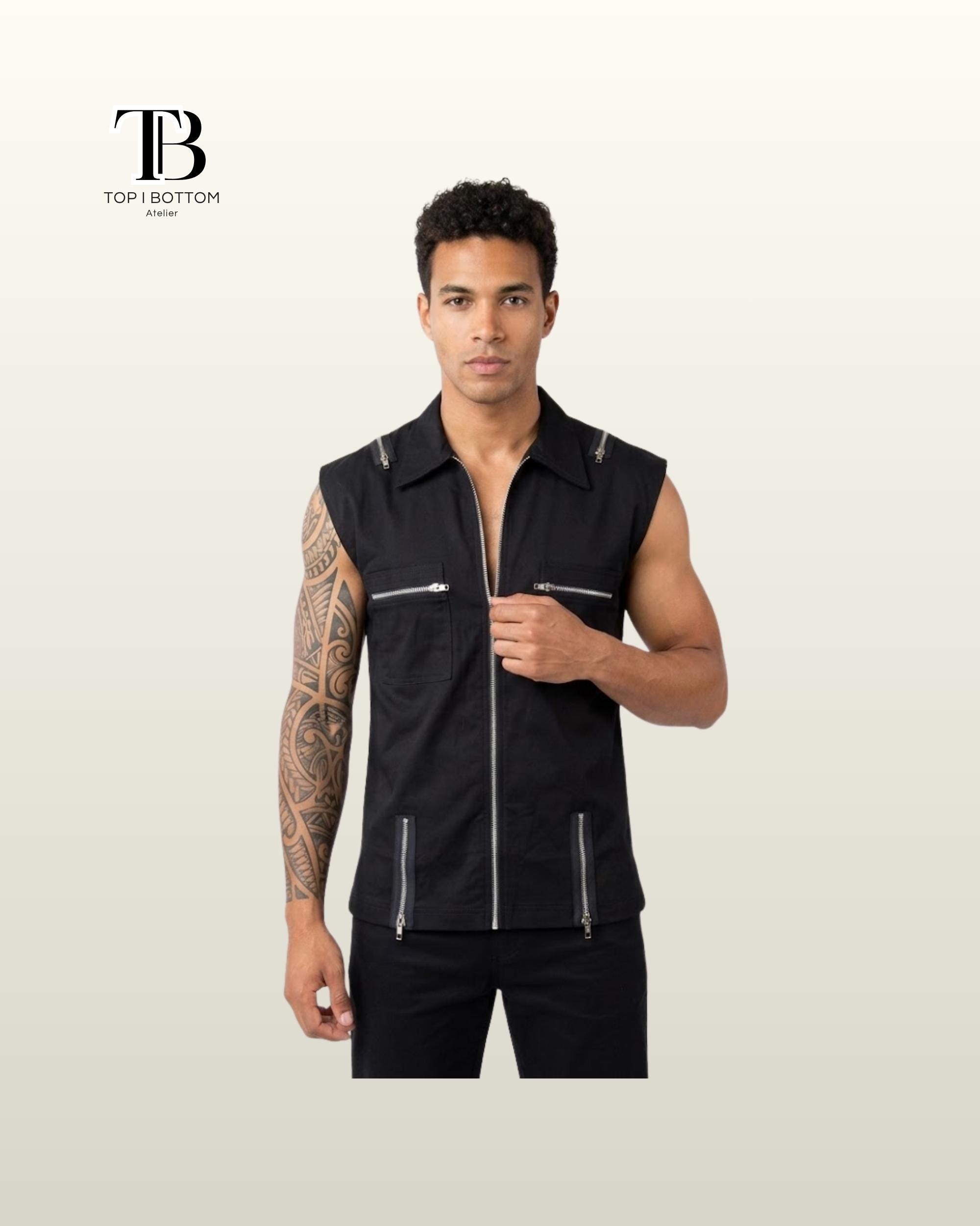 Asymmetrical Zip Shirt - Etsy