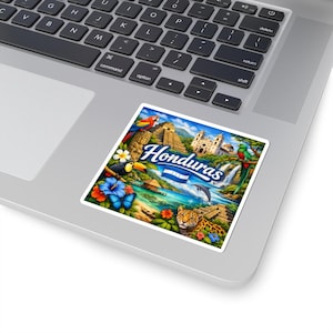 Honduras Sticker | Tropical Wildlife, Landmark Sticker