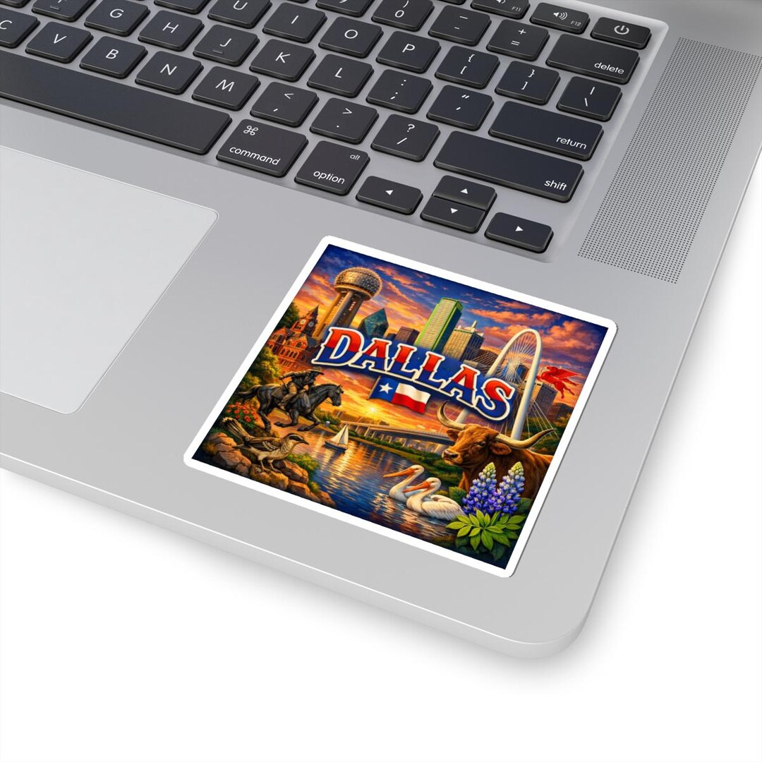 Small Dallas Sticker Dallas Sticker | Texas Travel Souvenir - Etsy