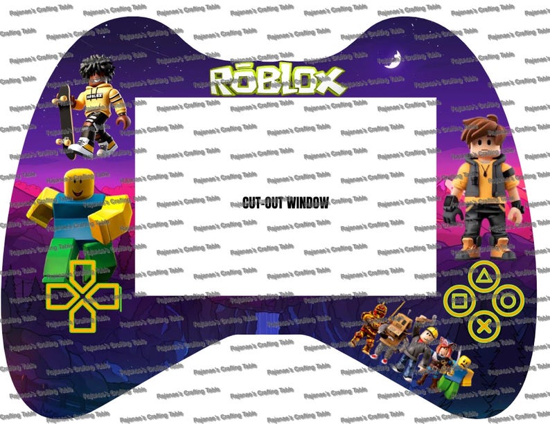Game Controller Gift Box,bundle Canva Editable.. - Etsy