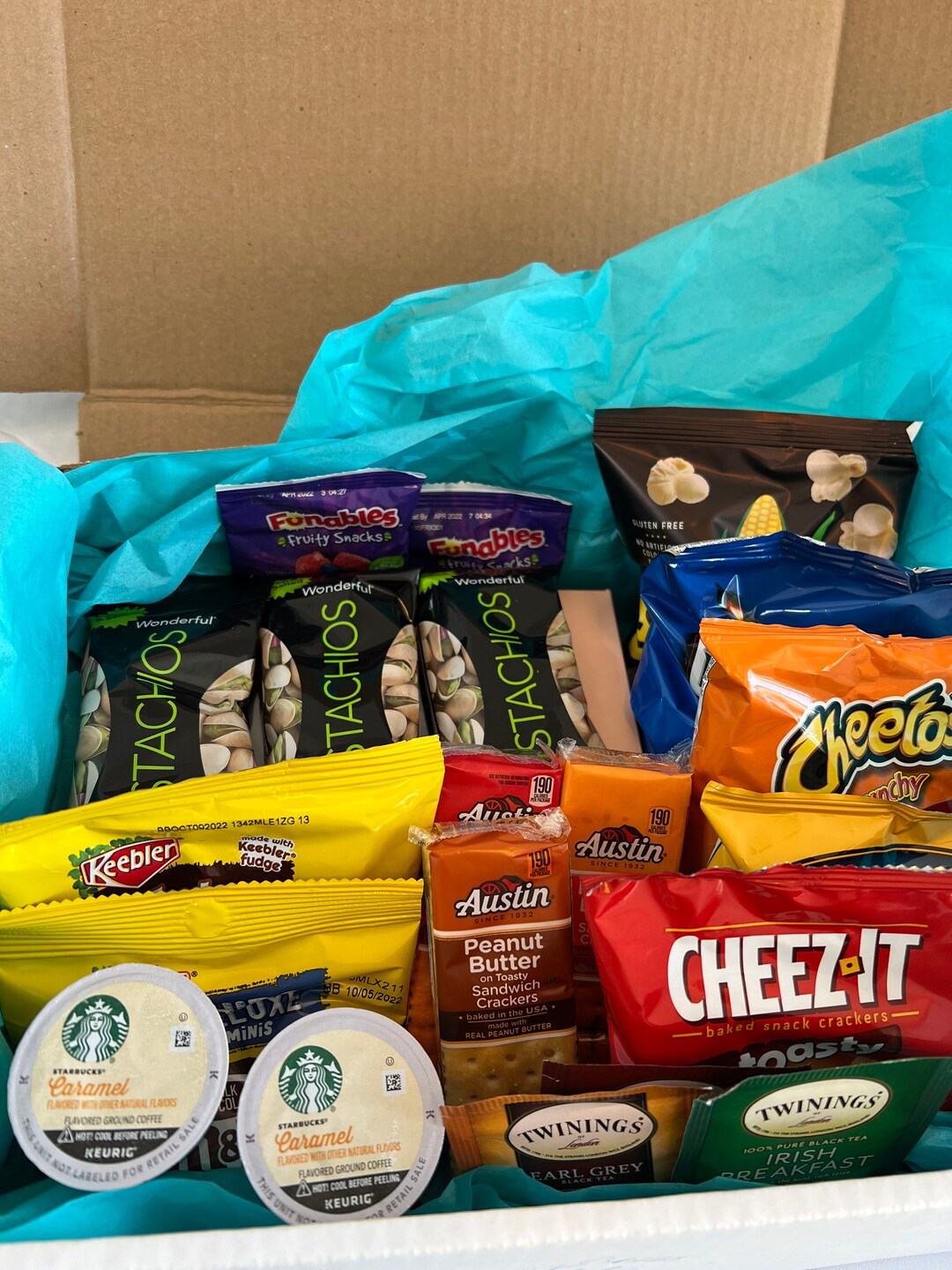 Customizable Snack Box Etsy