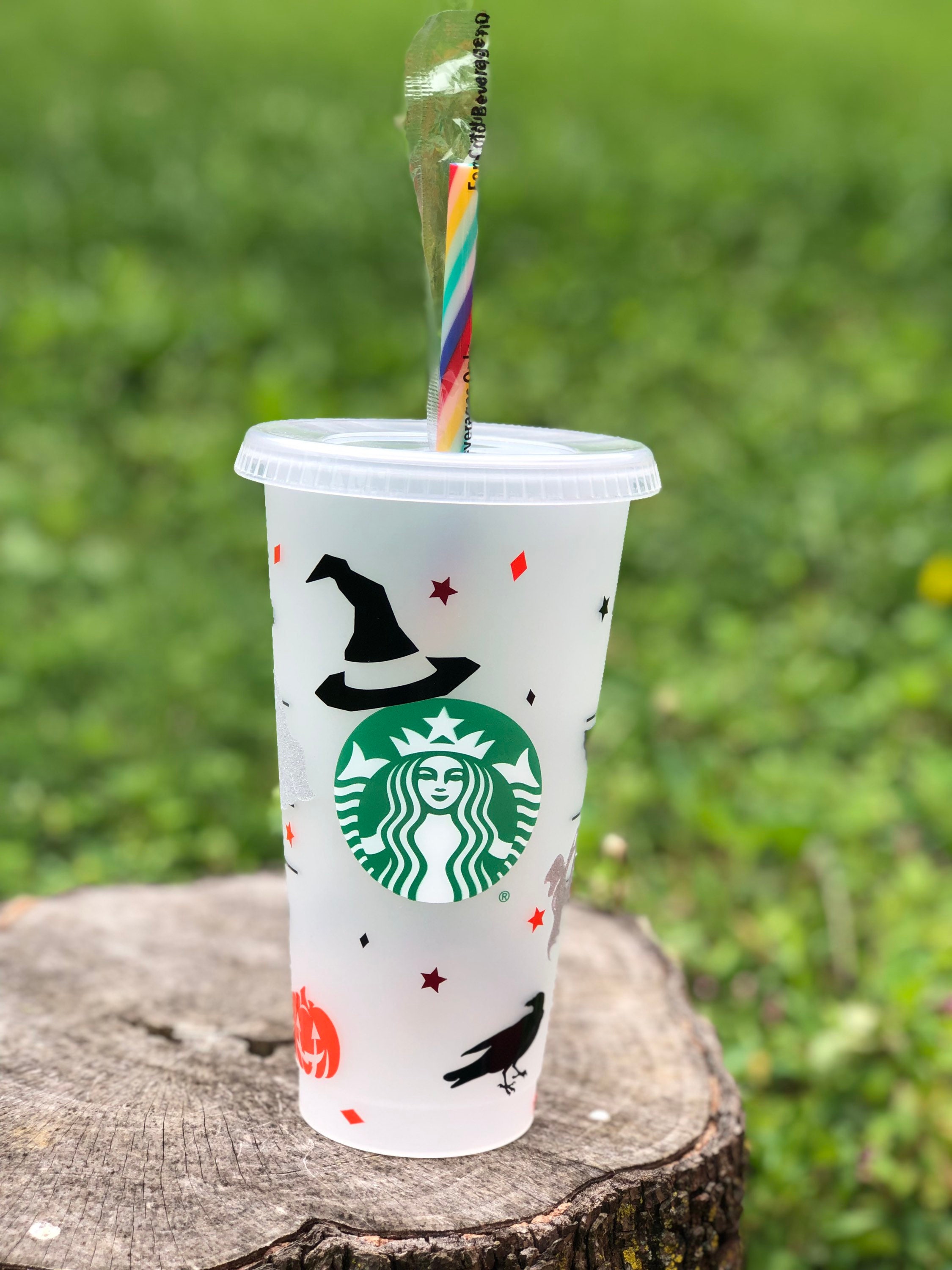 Halloween Starbucks Reusable Venti Cup Etsy