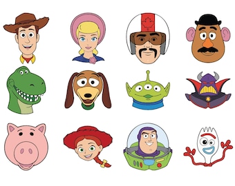Toy Story PNG SVG | Buzz Lightyear Png, Woody and Jessie PNG, Toy Story Font for Cricut, Birthday & Shirts – Digital Download