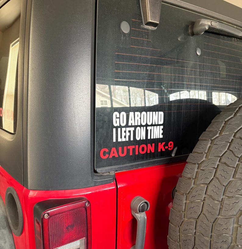 GO AROUND, White, Vinyl Decals, Stickers, Funny Stickers - Etsy