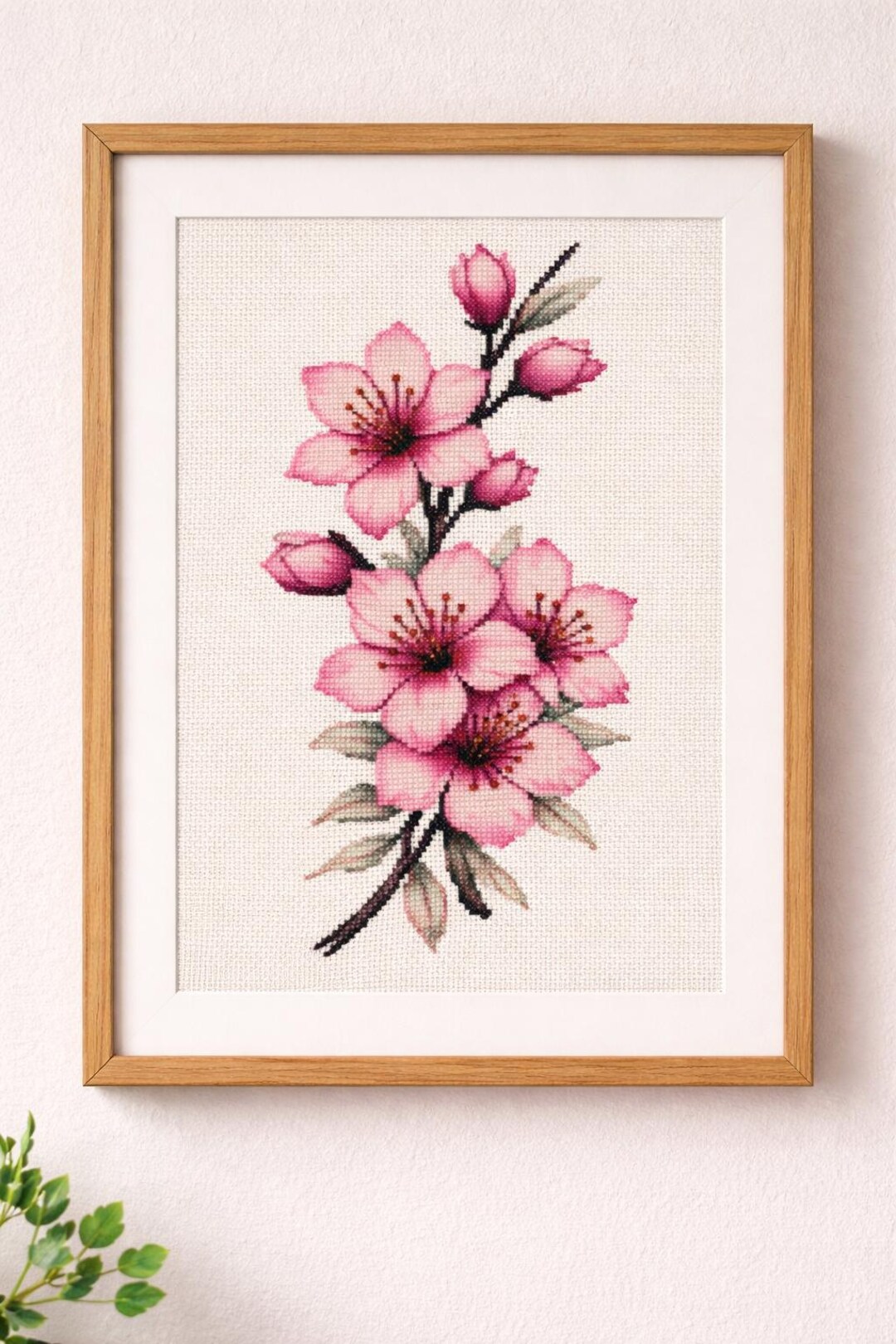 Whispers of Sakura – Cherry Blossom Cross Stitch Pattern (PDF/XSD) - Etsy