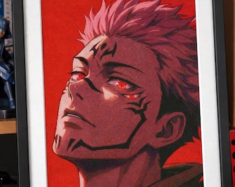 Patrón de punto de cruz Itadori Yuji – Jujutsu Kaisen Anime Tabla PDF/XSD