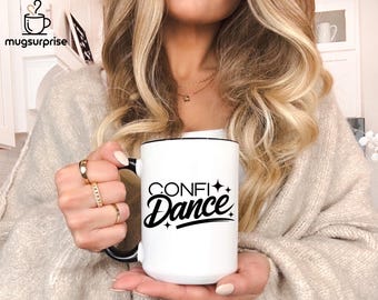 Confidance Mug, Cute Dance Gift, Funny Dance Gifts, Dance Teacher Mug, Dance Class Gift, Dance Lover Gift, Dancer Mug, Dance Instructor Gift