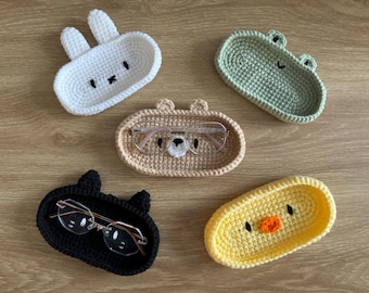 Crochet Glasses Holder | Assorted Animals