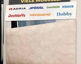 Halter Plisseeschutz bzw. Fensterschutz Halterung Set inkl. Schrauben | Campervan | Pössl, Dethleffs, Knaus, Adria | Plissee Wandpolster