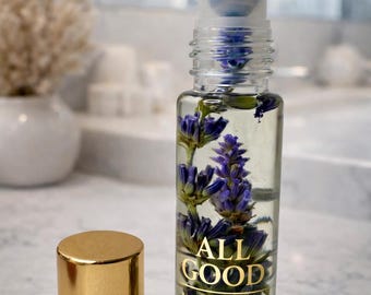 Lavender Roll On Perfume Essential Oil Perfume Natural Rollerball Fragrance