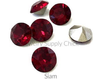 Siam crystal chatons 39ss - Preciosa Maxima