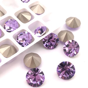 47ss pointed back chatons Preciosa Maxima - Violet