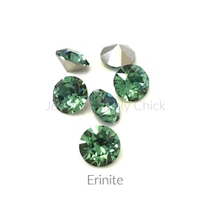 Erinite 39ss crystal chatons 8mm - Preciosa