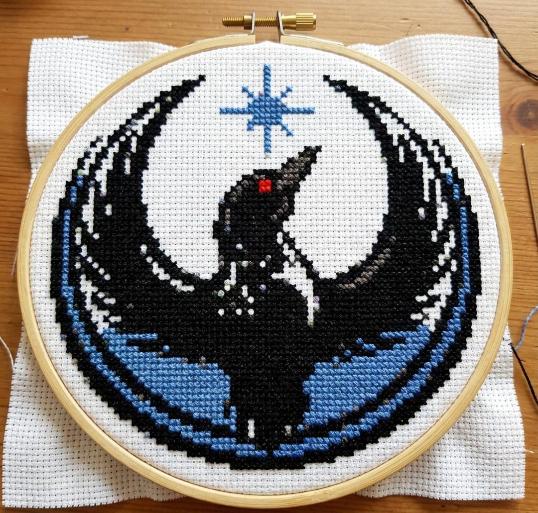 Rebel Loon Pattern Minnesota Rebel Loon Cross Stitch Pattern PDF - Etsy