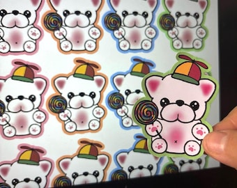 Stickers Pibble Plantilla