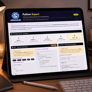 Pythonエキスパート向けチートシート — CI/CD、Docker、ディープラーニング、システム設計 | レベル5リファレンスカード 画像 3