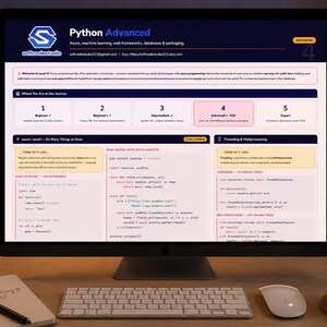 Foglio riassuntivo avanzato di Python: Async, FastAPI, Machine Learning e SQLAlchemy / Scheda di riferimento di livello 4 immagine 3