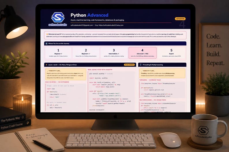 Foglio riassuntivo avanzato di Python: Async, FastAPI, Machine Learning e SQLAlchemy / Scheda di riferimento di livello 4 immagine 3