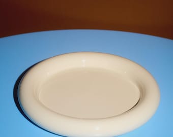 Chunky Cloud Ceramic Plate – Japandi Dinnerware, Whimsical Pasta Dish