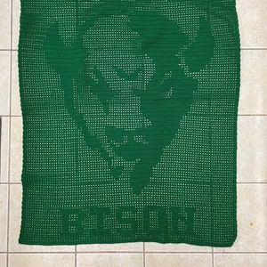 NDSU Bison Filet Crochet Blanket Pattern / Cross Stitch Pattern