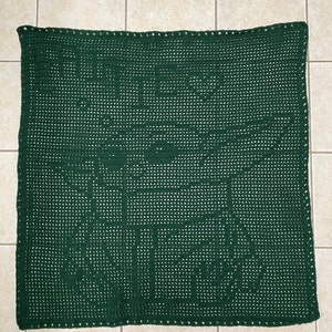 Grogu loves ... Filet Crochet / Cross Stitch Pattern