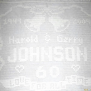 Anniversary Filet Crochet or Cross Stitch Pattern