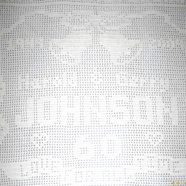 Anniversary Filet Crochet or Cross Stitch Pattern