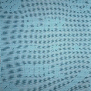Play Ball Filet Crochet and Cross Stitch Pattern