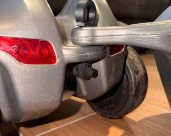 Kupplungsstift für Bobby Car Anhänger – Ersatzteil kompatibel mit BIG Bobby Car, stabiler Verbinder für Kinderfahrzeug Anhänger