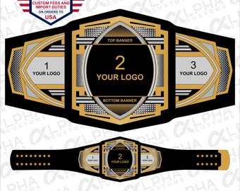 Cintura da campione di wrestling in stile Vegas / Trofeo personalizzato per il titolo Legacy, premio personalizzato per i pesi massimi